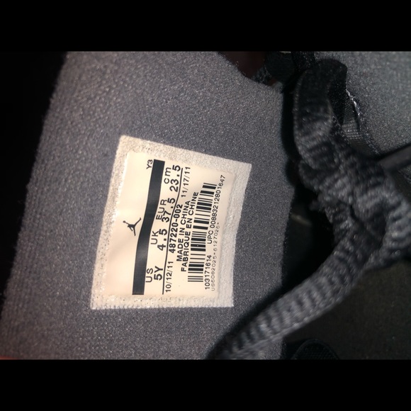 Nike air jordan big fund viz boys basketball shoe - Picture 3 of 3